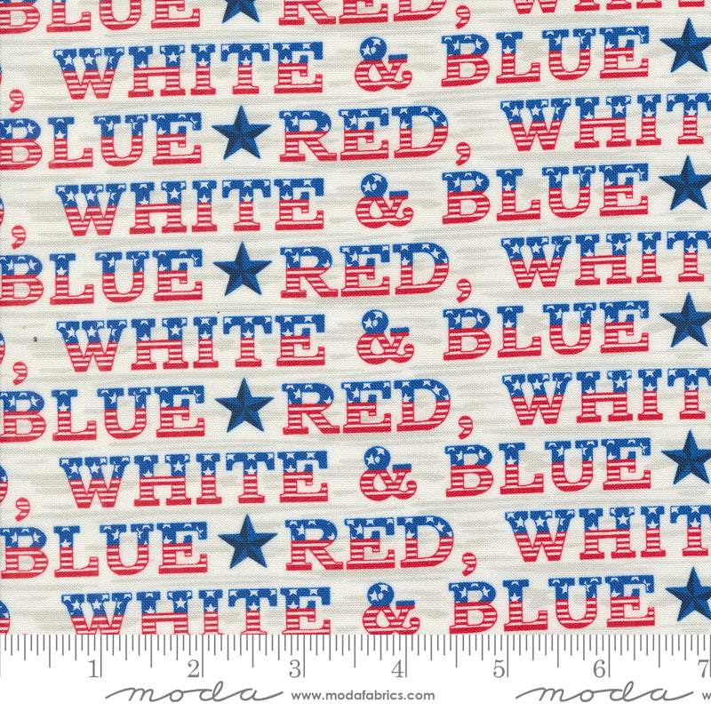 Red White and Bloom 5" Charm Pack, Moda 56110PP