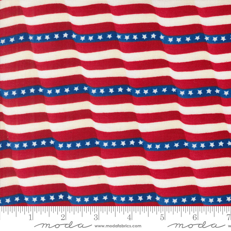 Red White and Bloom 5" Charm Pack, Moda 56110PP