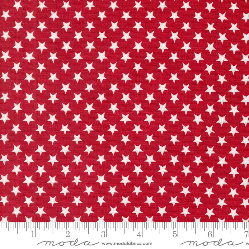 Red White and Bloom 5" Charm Pack, Moda 56110PP