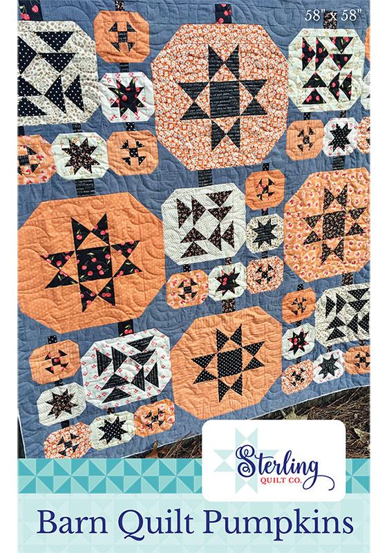 Barn Quilt Pumpkins Pattern, Sterling Quilt Co SQC005