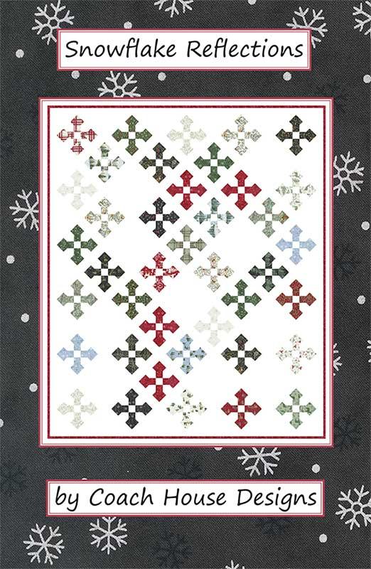 Snowflake Reflections Quilt Pattern, Coach House Designs CHD2327