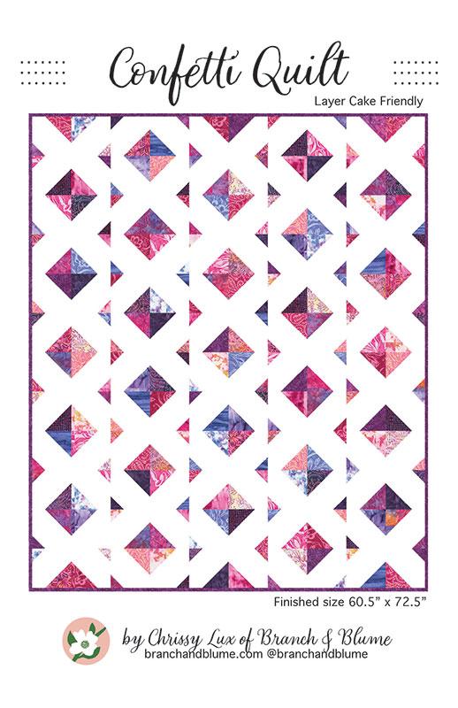 LAST CALL Confetti Quilt Pattern, Branch and Blume BNB2326