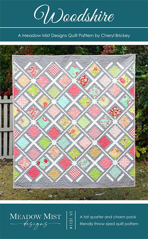 Woodshire Quilt Pattern, Meadow Mist Designs MMD1131