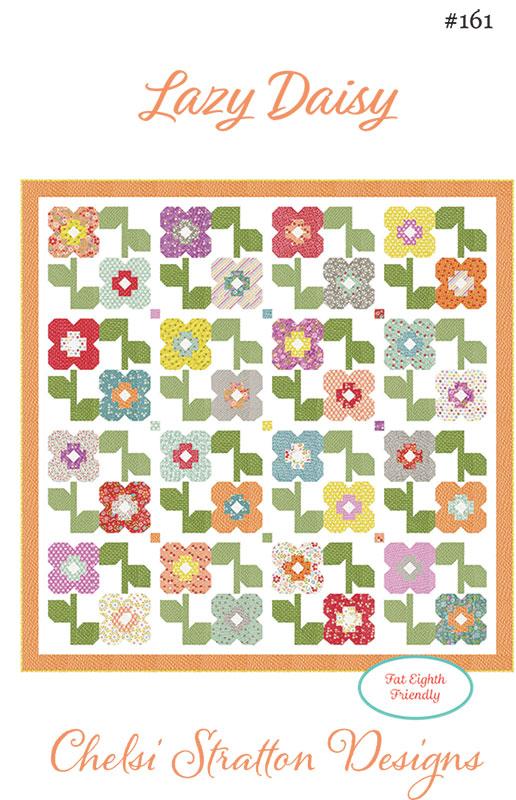 Lazy Daisy Quilt Pattern, Chelsi Stratton Designs CSD161