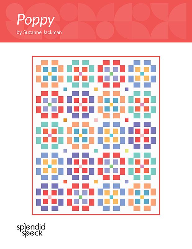Poppy Quilt Pattern, Splendid Speck SS471