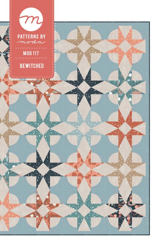 Bewitched Quilt Pattern, Moda MOD117