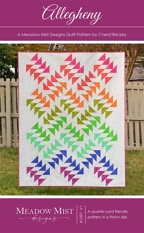 Allegheny Quilt Pattern, Meadow Mist Designs MMD1097