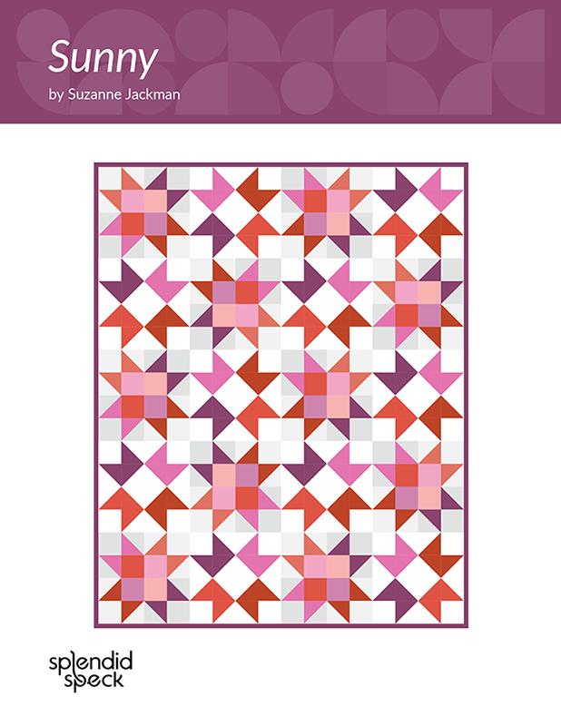 Sunny Quilt Pattern, Splendid Speck SS495