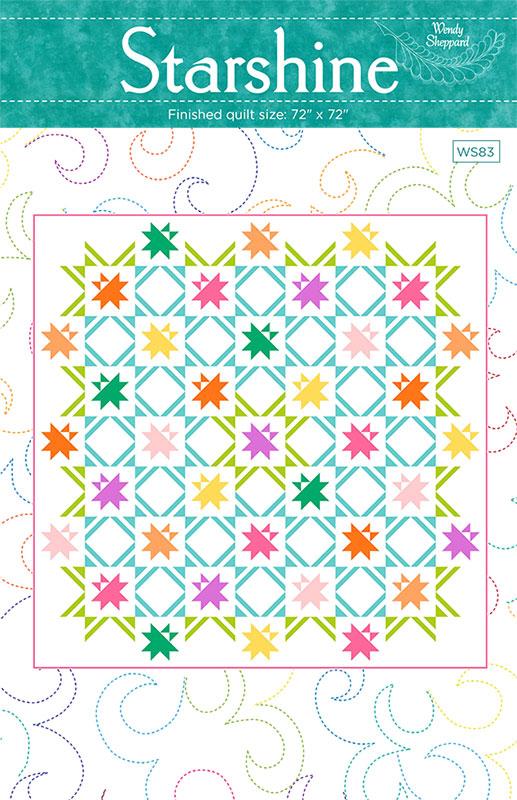 Starshine Quilt Pattern, Wendy Sheppard WS83