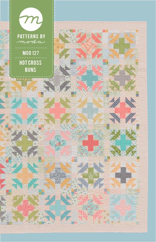 Hot Cross Buns Quilt Pattern, Moda MOD127