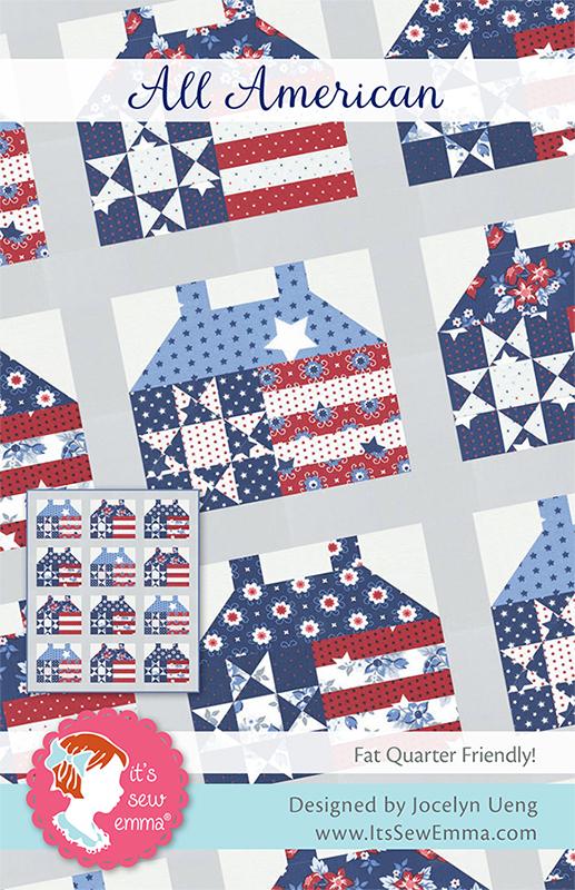 All American Quilt Pattern, It's Sew Emma ISE291