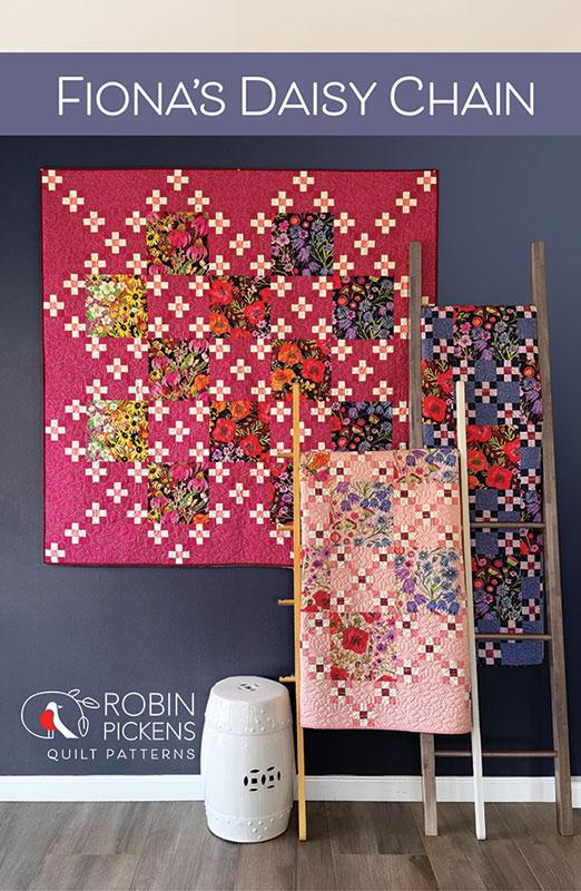 Fiona's Daisy Chain Quilt Pattern, Robin Pickens RPQP-FDC162