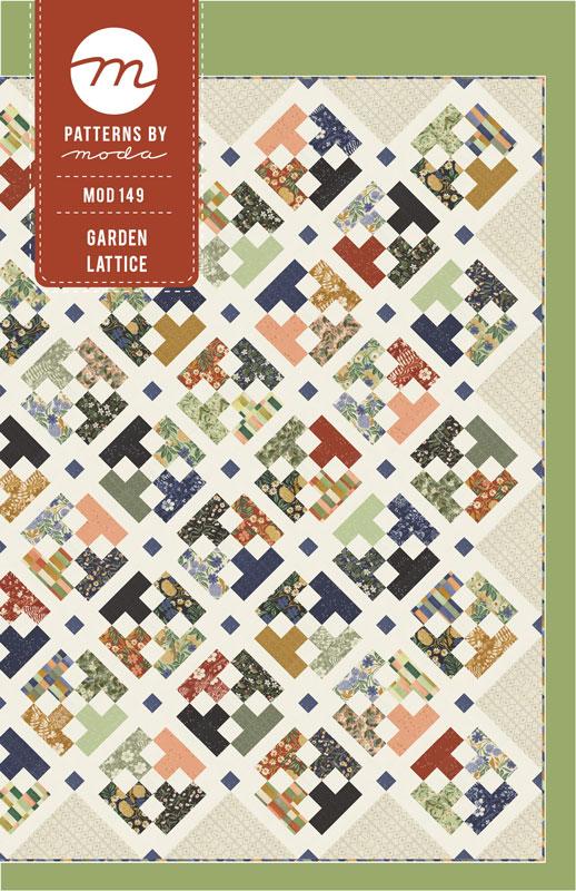 Garden Lattice Quilt Pattern, Moda MOD149