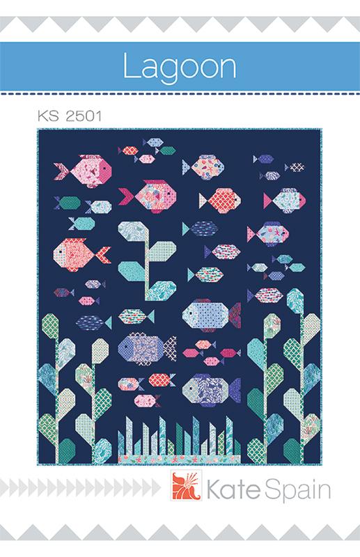 Lagoon Quilt Pattern, Kate Spain KS2501