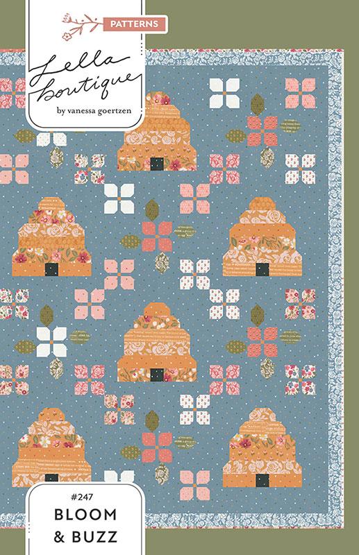 Bloom and Buzz Quilt Pattern, Lella Boutique LB247