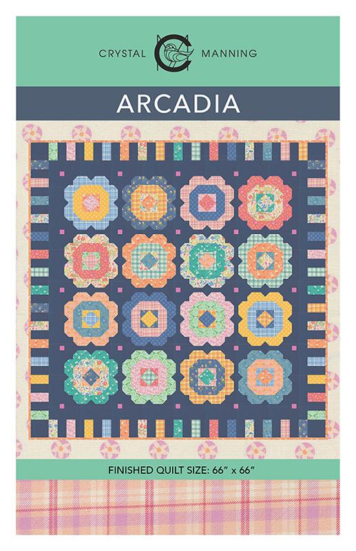 Arcadia Quilt Pattern, Crystal Manning CMA900
