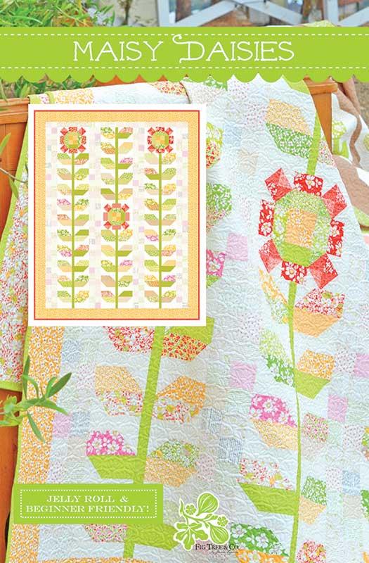 Maisy Daisies Quilt Pattern, Moda FT3055