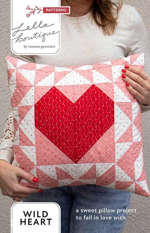 Wild Heart Quilt Pattern, Lella Boutique LB257