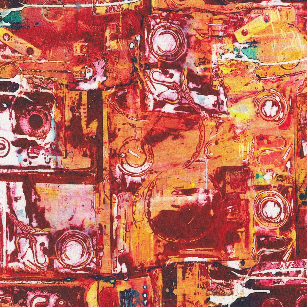 LAST CALL Wishwell Industrial Imprints Ten Square, Robert Kaufman TEN-1368-42