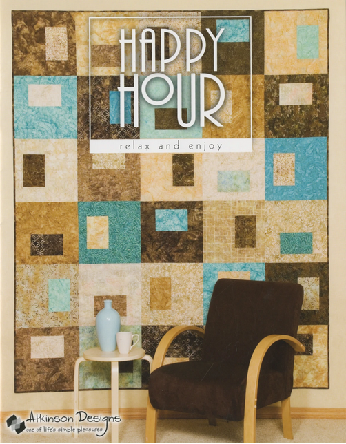 Happy Hour Quilt Pattern Book, Atkinson ATK605