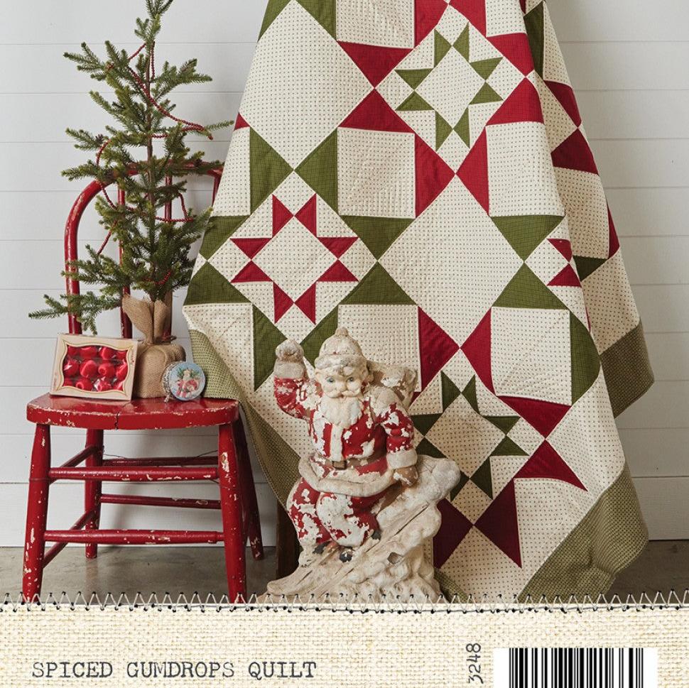 Spiced Gumdrops Quilt Pattern, Buttermilk Basin BMB3248