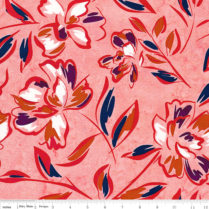 LAST CALL Expressions Batiks A Nod to Mod Rolie Polie, Riley Blake RP-23065-40