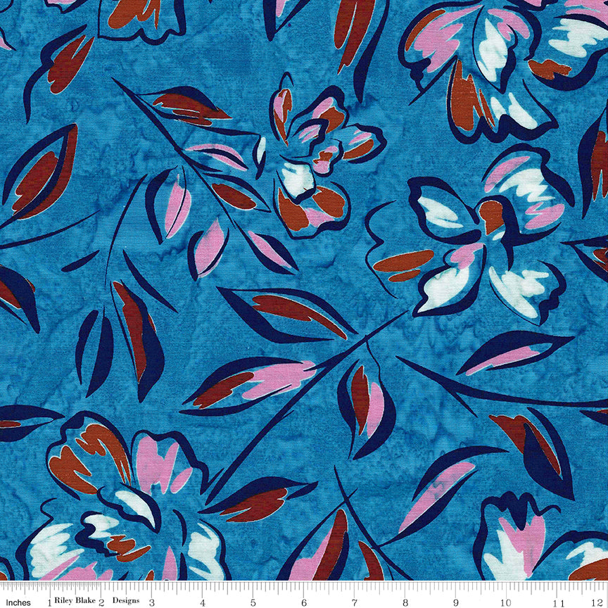 LAST CALL Expressions Batiks A Nod to Mod Rolie Polie, Riley Blake RP-23065-40