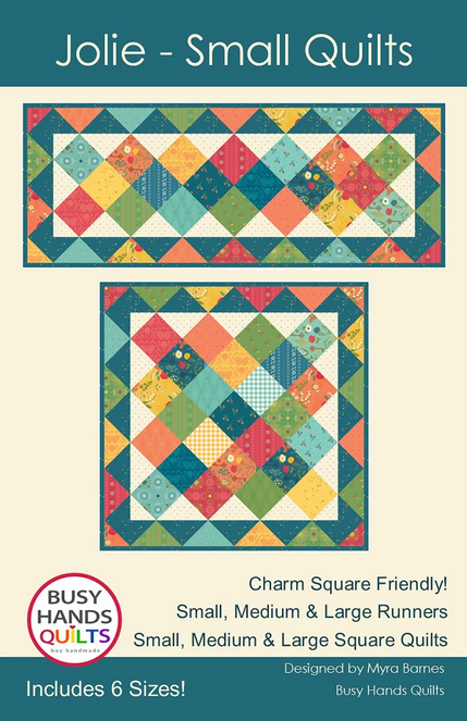 Jolie Table Quilt Pattern, Busy Hands Quilts BUS1121