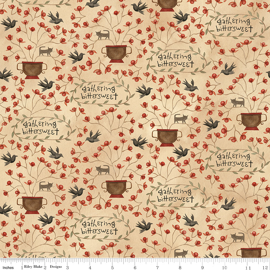 LAST CALL Bittersweet Farm Rolie Polie, Riley Blake RP-14850-40