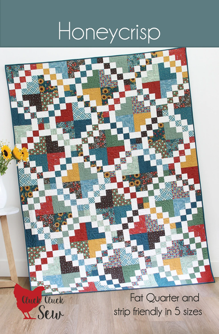 Honeycrisp Quilt Pattern, Cluck Cluck Sew CCS231