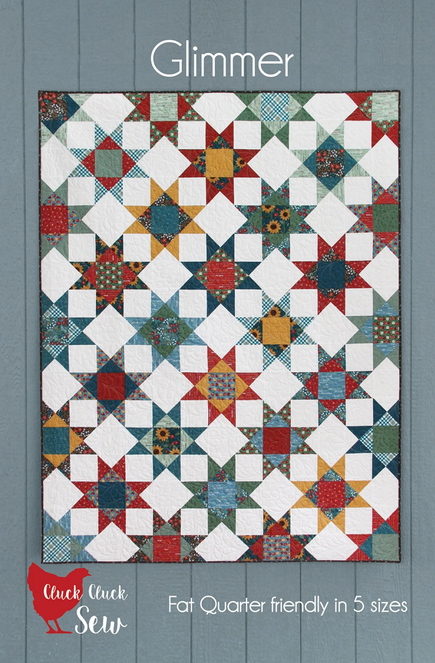 Glimmer Quilt Pattern, Cluck Cluck Sew CCS234
