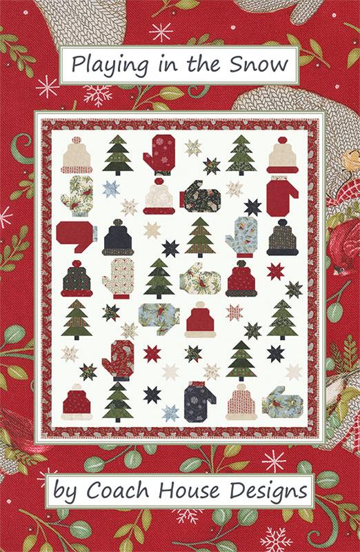 Playing in the Snow Quilt Pattern, Coach House Designs CHD2544