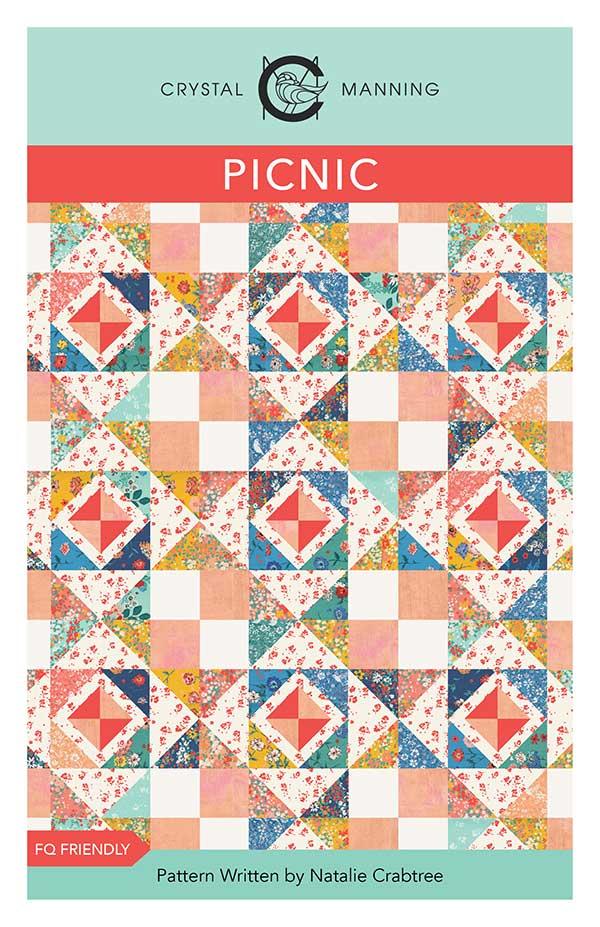 Picnic Quilt Pattern, Crystal Manning CMA876