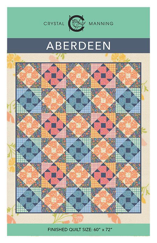 Aberdeen Quilt Pattern, Crystal Manning CMA901