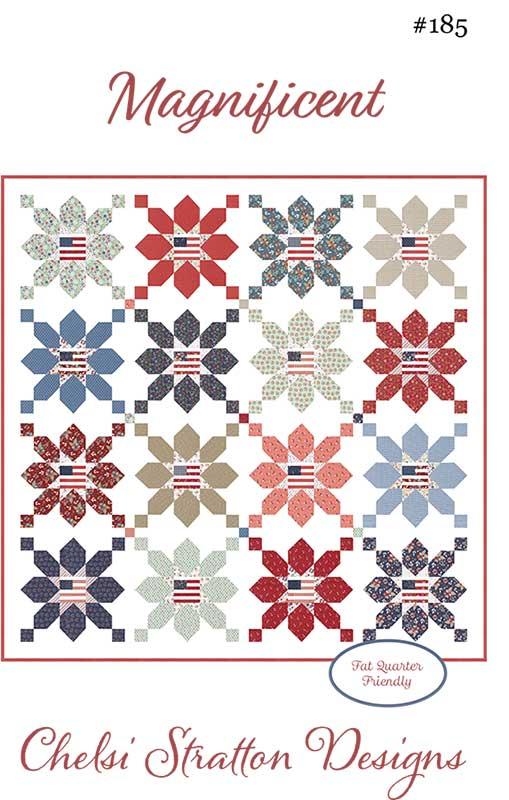 Magnificent Quilt Pattern, Chelsi Stratton Designs CSD185