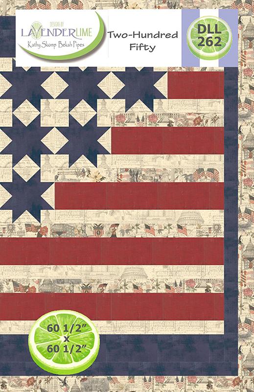 Two Hundred Fifty Quilt Pattern, Designs by Lavender Lime DLL262