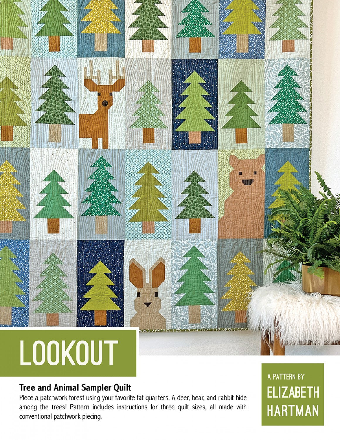 Lookout Quilt Pattern, Elizabeth Hartman EH071