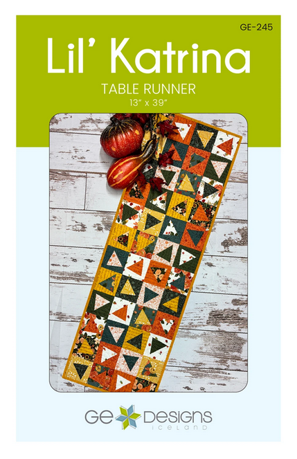 Lil' Katrina Table Runner Quilt Pattern, GE Designs Ge-245