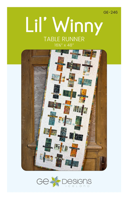 Lil' Winny Table Runner Quilt Pattern, GE Designs GE246