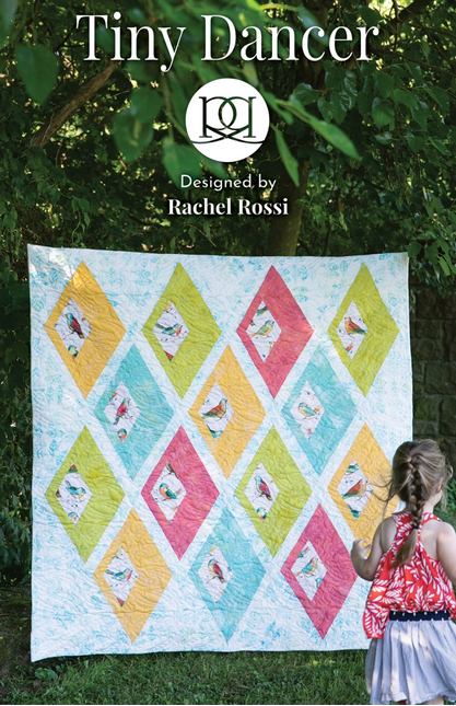 Tiny Dancer Quilt Pattern, Rachel Rossi Design HC098011