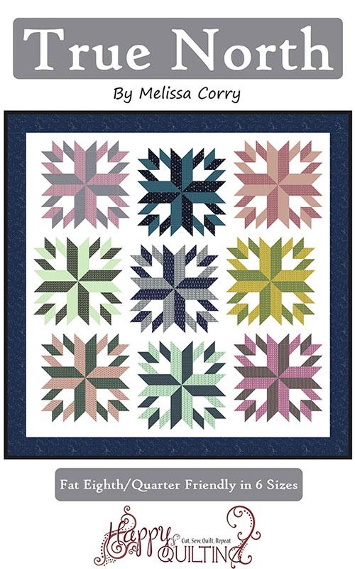 True North Quilt Pattern, Happy Quilting HQ115
