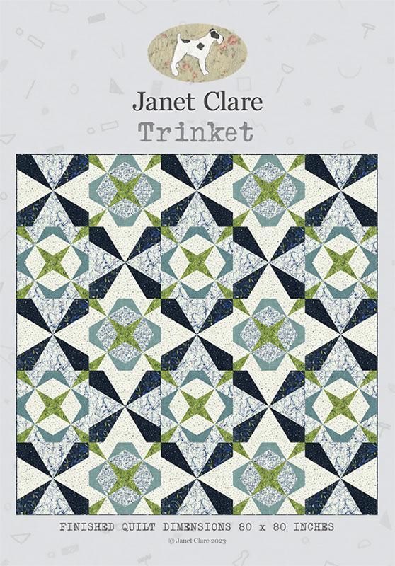 Trinket FPP Quilt Pattern, Janet Clare JC245