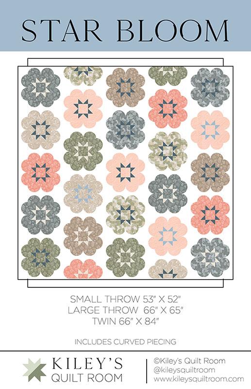 Star Bloom Quilt Pattern, Kiley's Quilt Room KQR120