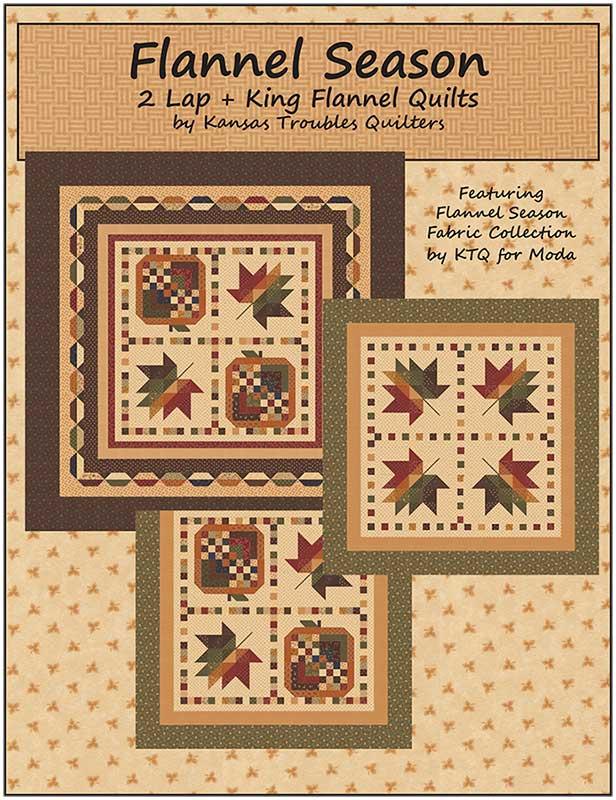 Flannel Season Quilt Pattern, Kansas Troubles KT26149