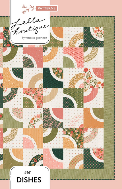 Dishes Quilt Pattern, Lella Boutique LB161