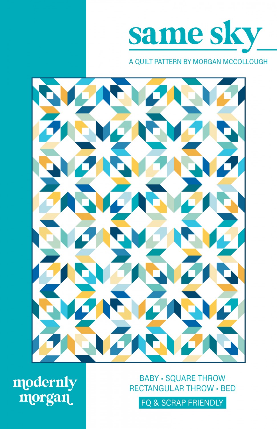 Same Sky Quilt Pattern, Modernly Morgan MM-018
