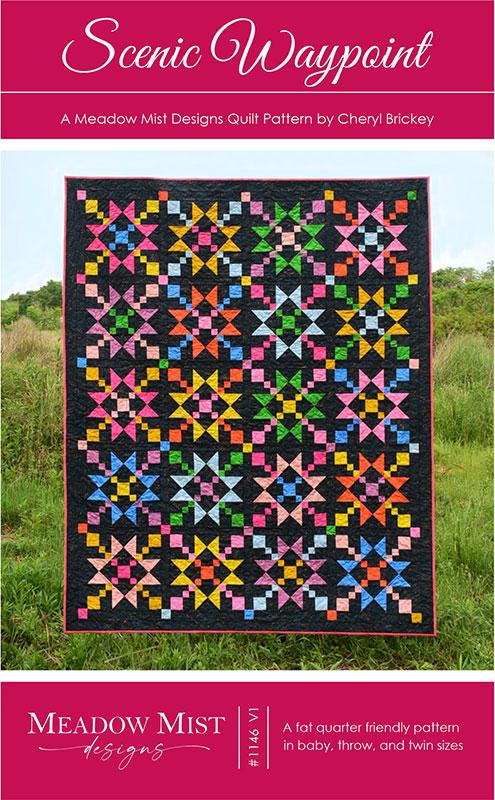 Scenic Waypoint Quilt Pattern, Meadow Mist Designs MMD1146