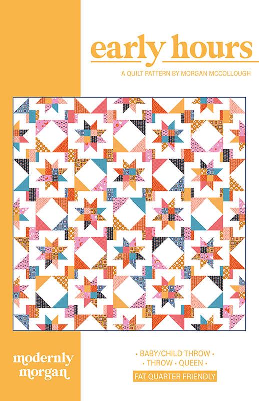 Early Hours Quilt Pattern, Modernly Morgan MM023