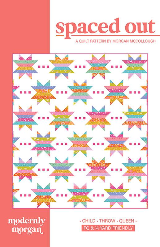 Spaced Out Quilt Pattern, Modernly Morgan MM033