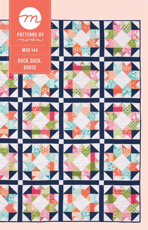 Duck Duck Goose Quilt Pattern, Moda MOD144